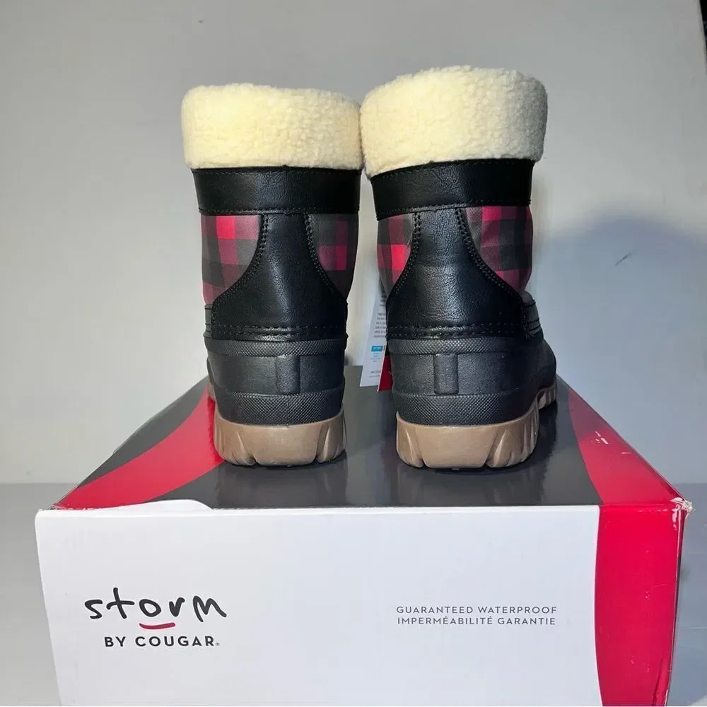 Cougar Carlisse Waterproof Lace-Up Winter Boots